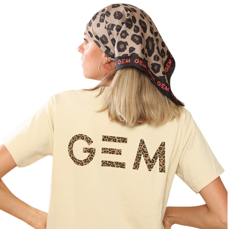 GEM - Foulard leopardato