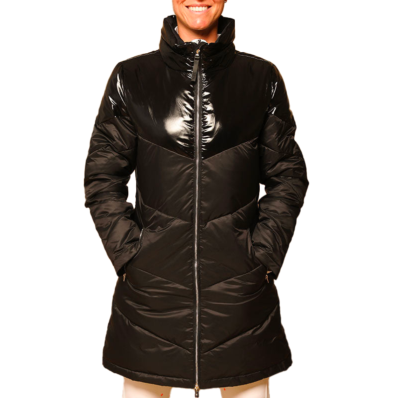 GEM - Piumino maniche lunghe donna Tower nero | - Ohlala