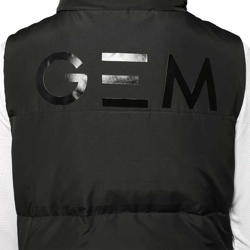 GEM - Piumino senza maniche donna Stella nero | - Ohlala