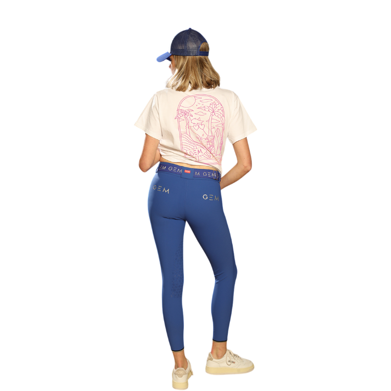 GEM - Pantalón de equitación mujer Cooper majorelle