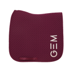 GEM - Ten dressuurzadeldek bordeaux