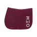GEM - Ten Burgundy Saddle Pad