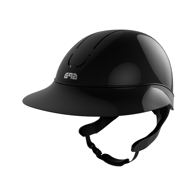 GPA - Casque d'équitation First Lady TLS Global shiny black/ grey | - Ohlala