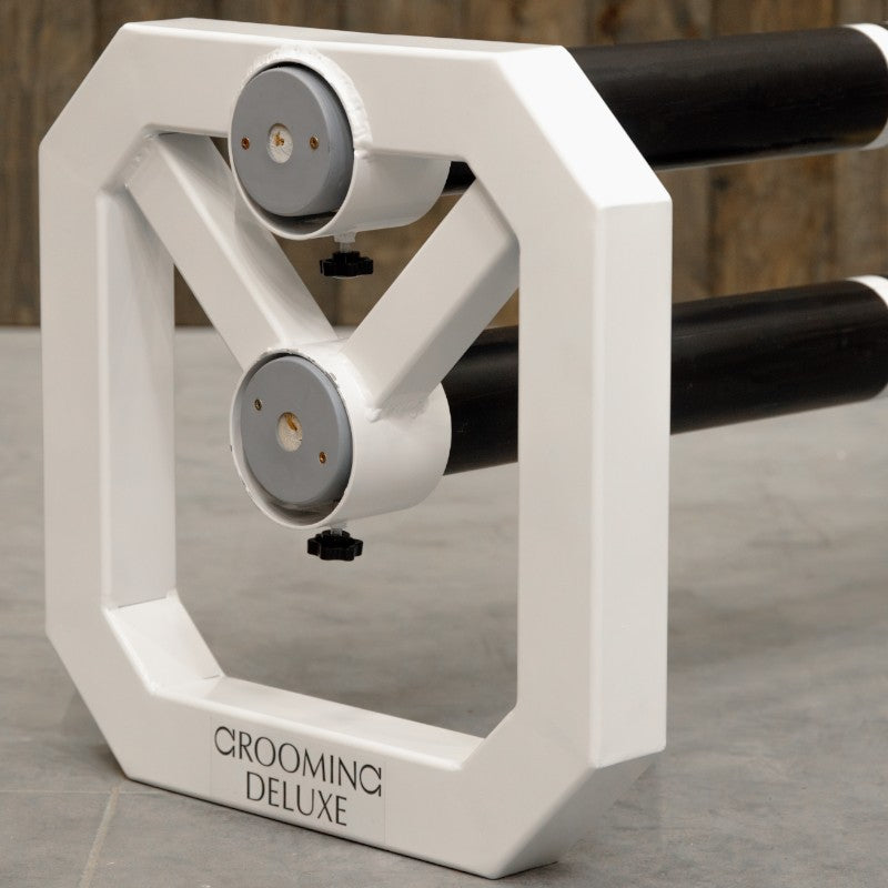 Grooming Deluxe - White aluminum square cavaletti (x2) | - Ohlala