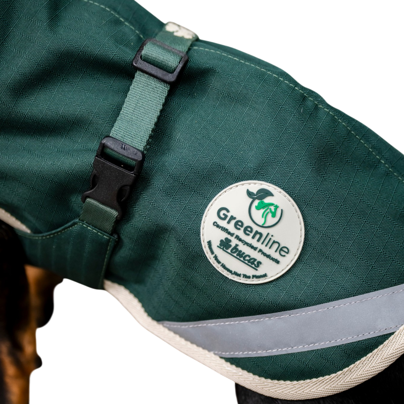 Bucas - Greenline Dog Rug Green/Cream