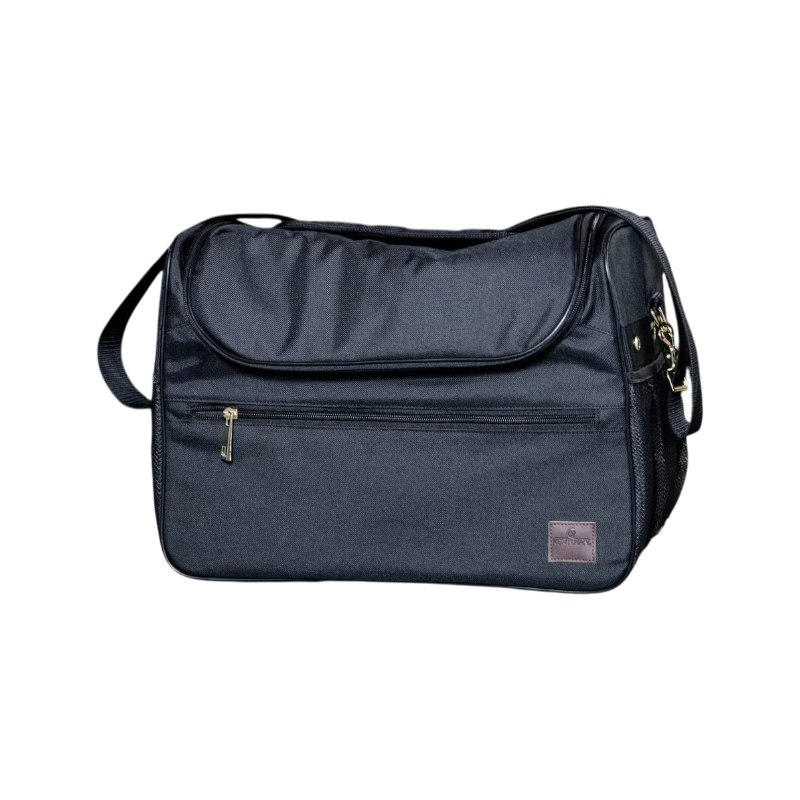 Grooming Deluxe - Black grooming bag set + brushes | - Ohlala