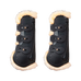 TdeT - Proteck' Compet Sheepskin-Lined Boots black/natural x2 | - Ohlala