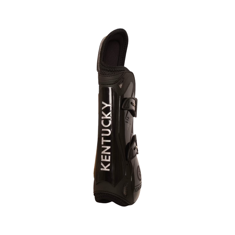 Kentucky Horsewear - Guêtres Elastic protection genoux noir | - Ohlala
