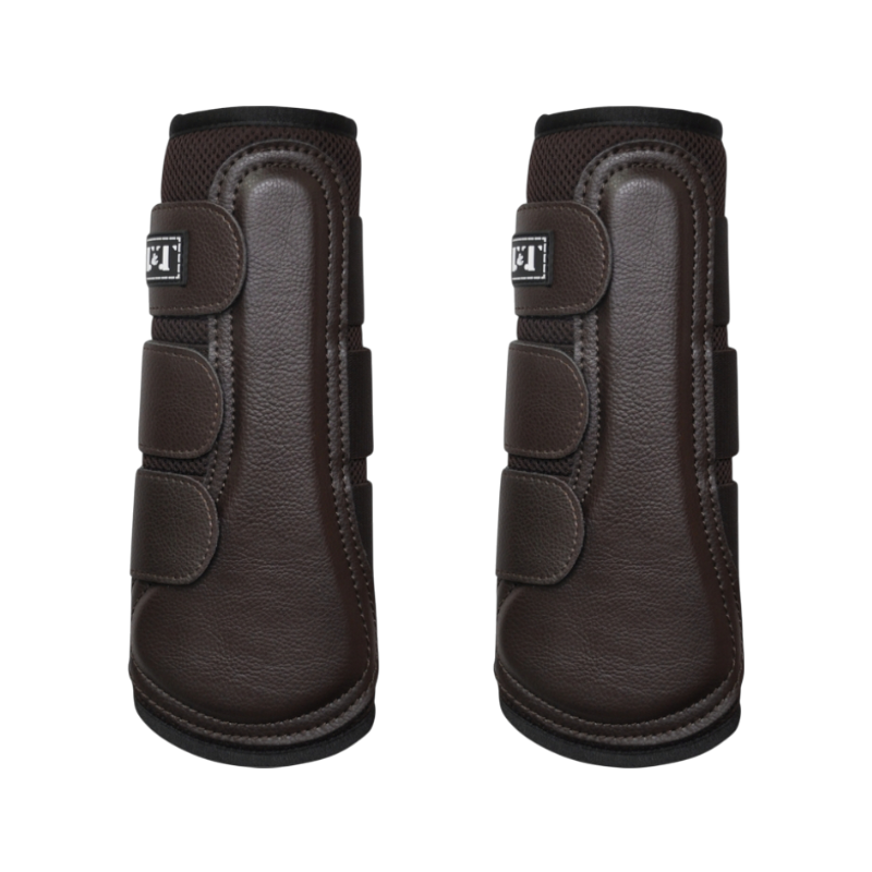 TdeT - Guêtres Mesh & Néoprène marron x2 | - Ohlala