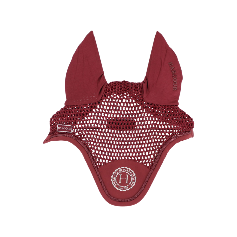 Harcour - Bonnet pour chevaux Comete vigne