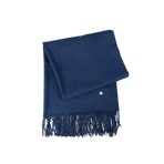 Harcour - Echarpe Scalli marine | - Ohlala