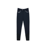 Harcour - Women's Jaipur black fleece riding breeches | - Ohlala