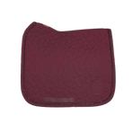 Harcour - Dressage saddle pad Saphir aubergine | - Ohlala