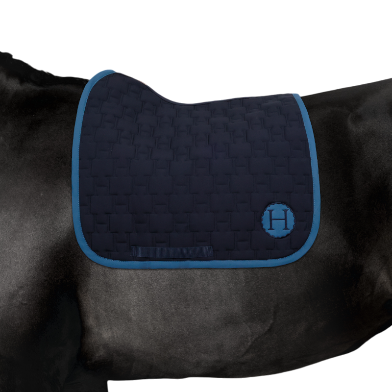 Harcour - Dressurschabracke Salva marine | - Ohlala