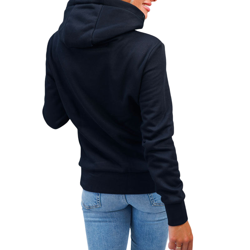 Harcour - Samy unisex black hoodie | - Ohlala