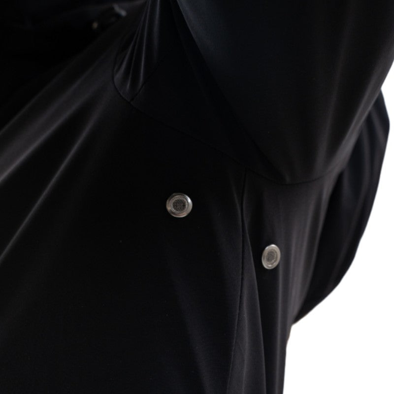 Harcour - Lange parka dames Robertah zwart | - Ohlala