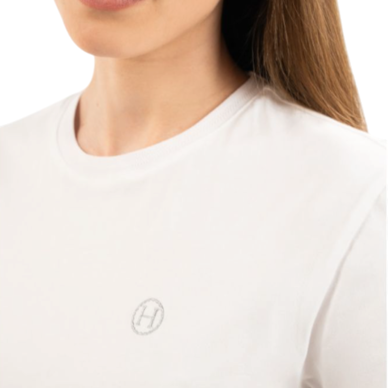 Harcour - T-shirt dames Hydra wit