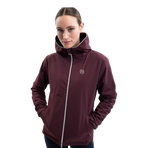 Harcour - Women's long-sleeve jacket Simhat aubergine | - Ohlala