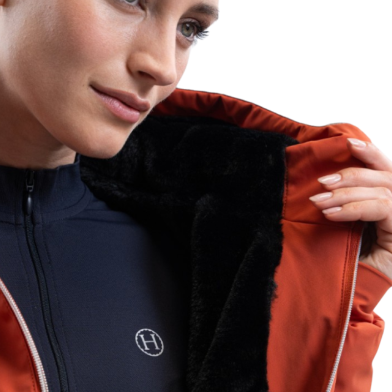 Harcour - Simhat long-sleeve women's jacket in fawn | - Ohlala