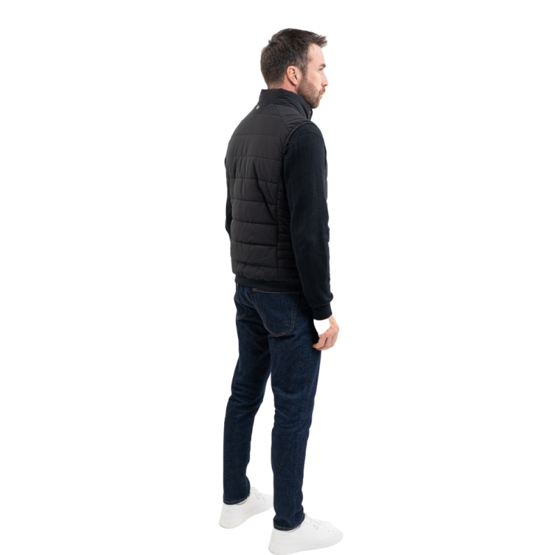Harcour - Veste sans manches homme Boston noir | - Ohlala