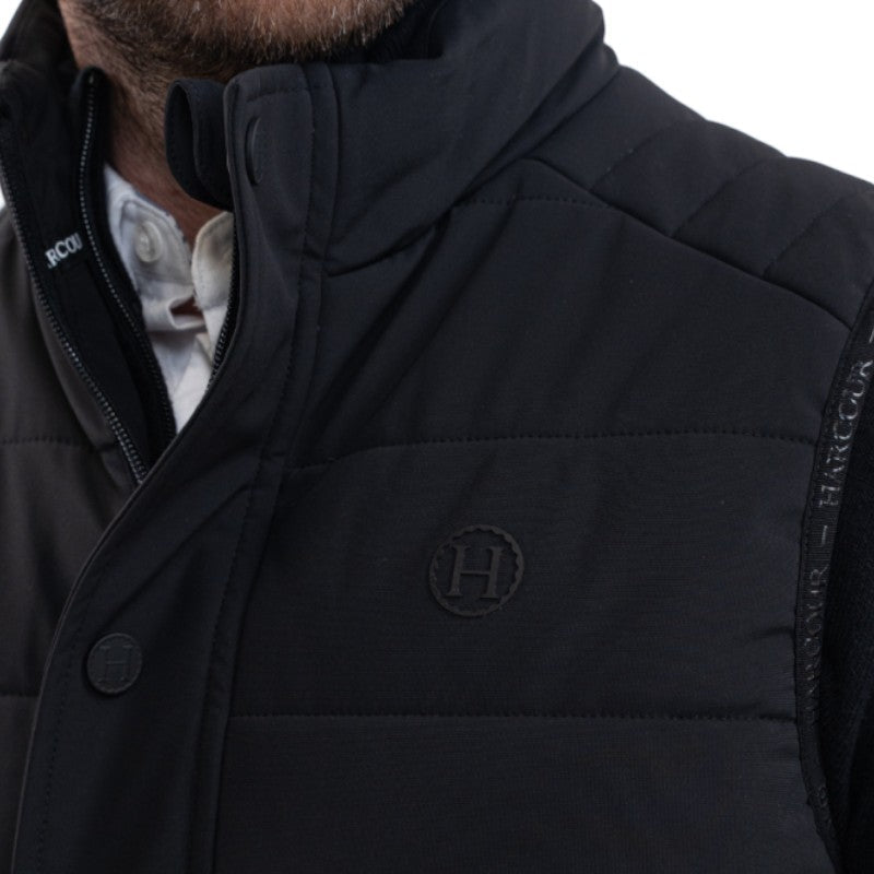Harcour - Veste sans manches homme Boston noir | - Ohlala