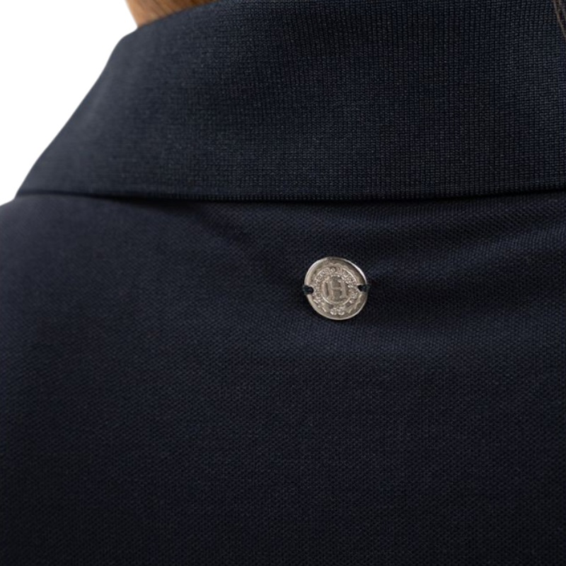 Harcour - Polo donna manica corta Capella blu navy