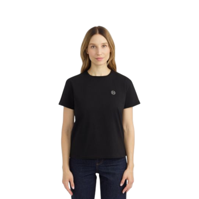 Harcour - T-shirt de manga curta para mulher Hydra preto