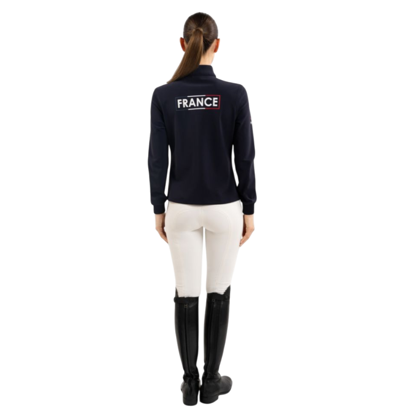 Harcour - Dames jas lange mouwen Felicie marine