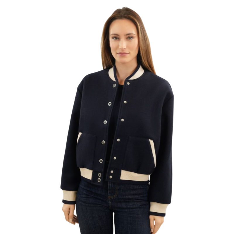 Harcour - Dames bomber Beryl marine | - Ohlala