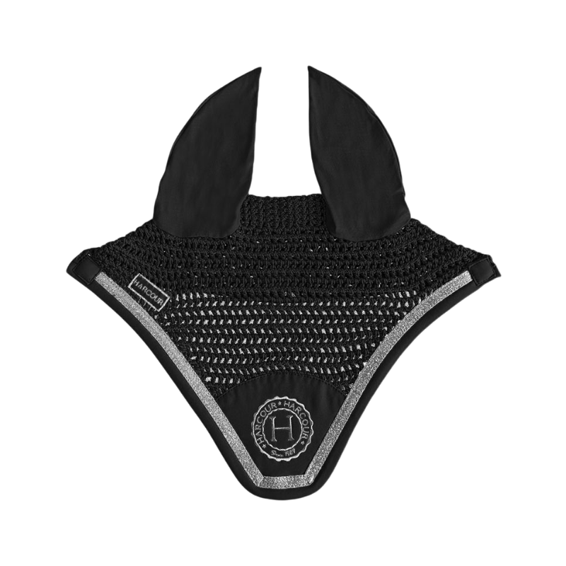 Harcour - Bonnet pour chevaux Fredy noir | - Ohlala