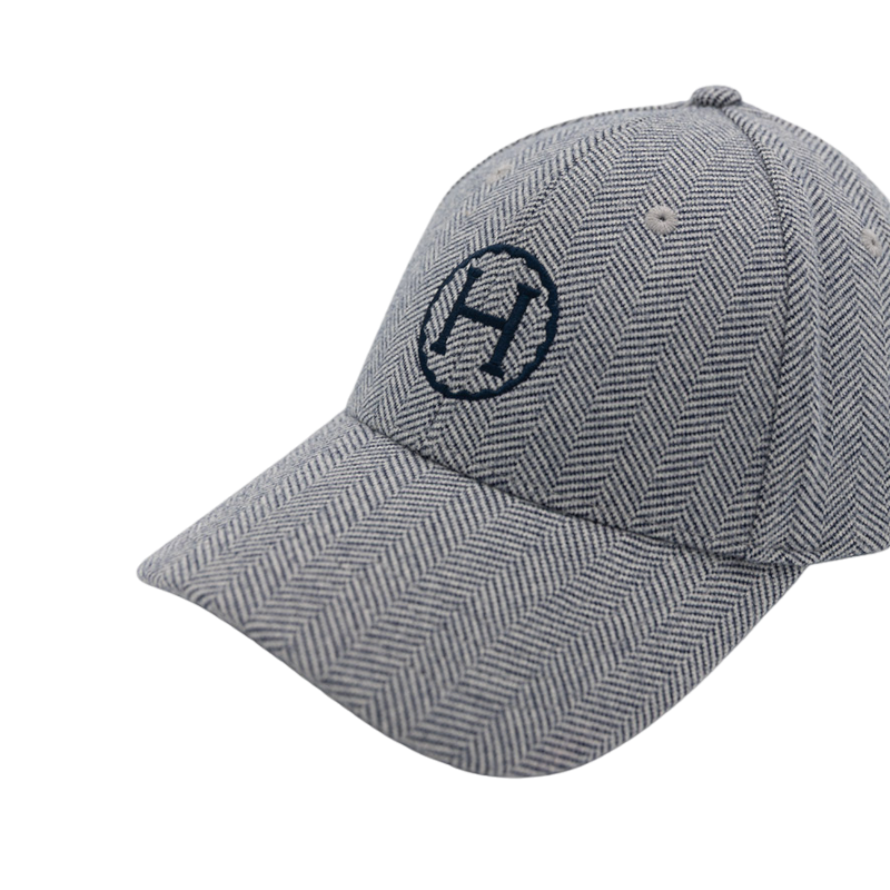 Harcour - Come Unisex Chevron Cap Navy