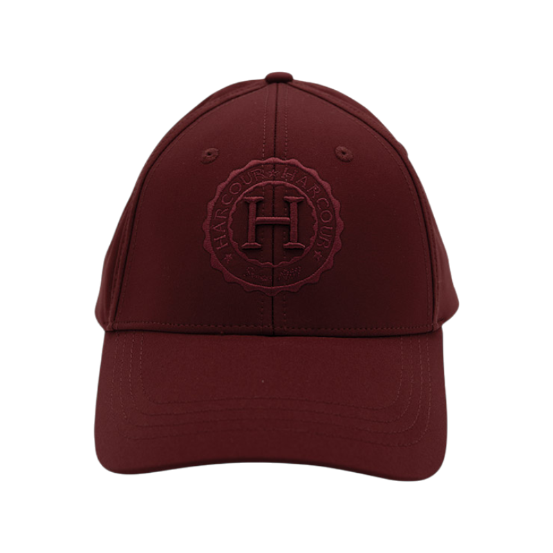Harcour - Boné unissexo softshell Ambassadeur bordeaux