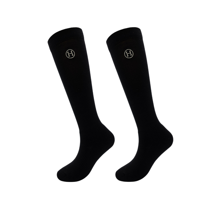 Harcour - Chris Unisex Riding Socks Black