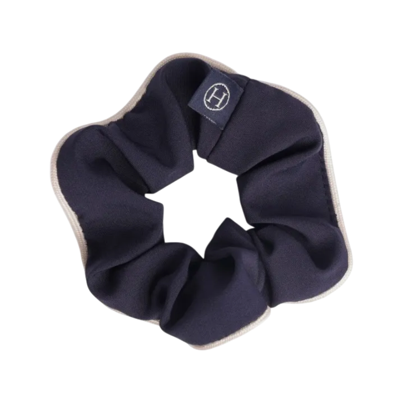 Harcour - Chevally Navy/Linen Scrunchie