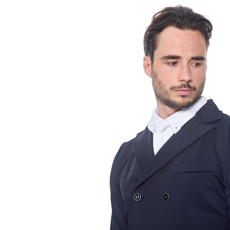 Harcour - Frac de dressage homme Floran noir | - Ohlala