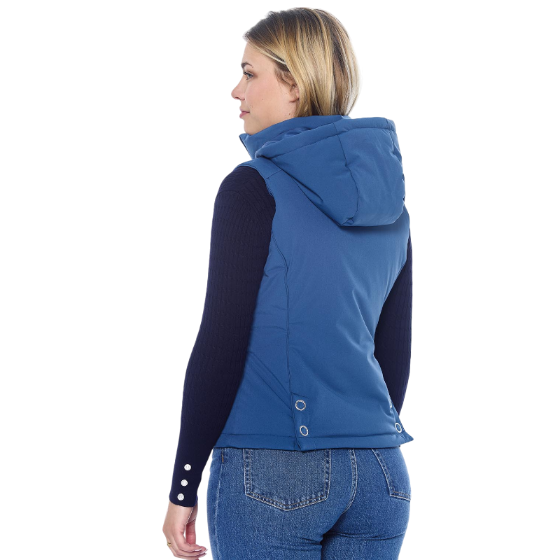 Harcour - Chaleco sin mangas mujer Bernie steel blue | - Ohlala