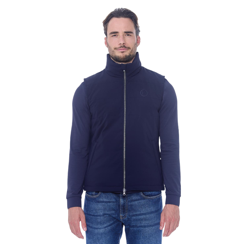 Harcour - Gilet sans manches homme Barja marine | - Ohlala