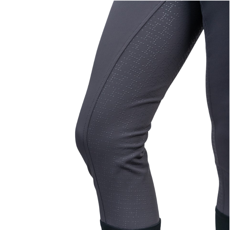 Harcour - Women's Boogie Dark Grey/Rose Gold Riding Breeches | - Ohlala