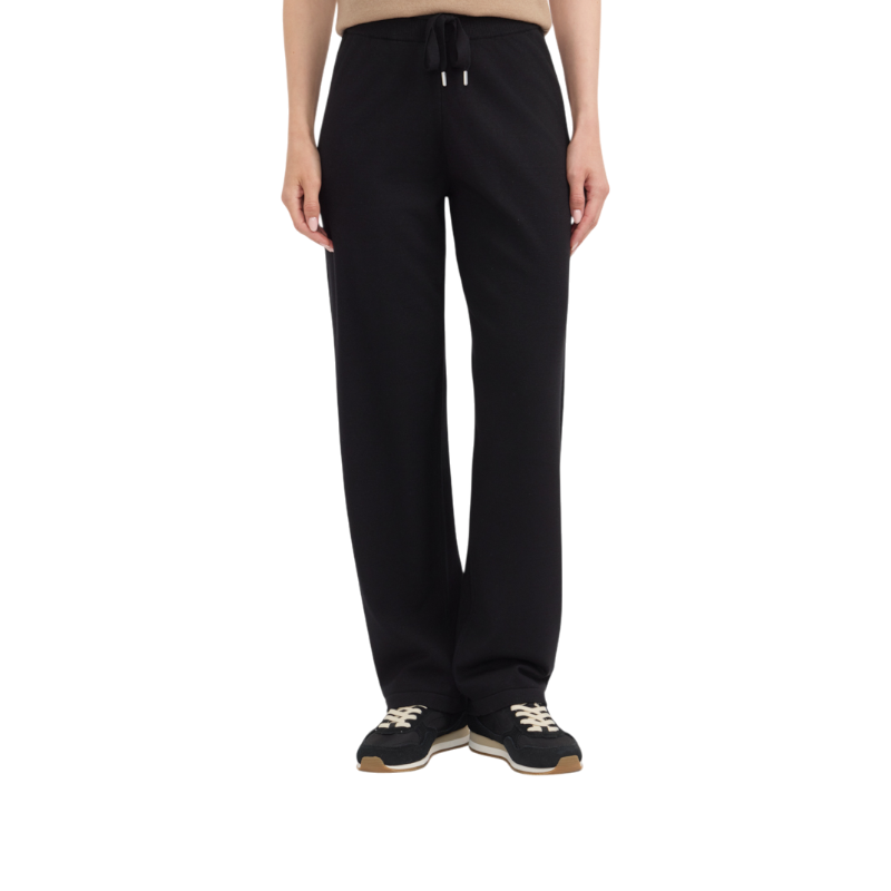 Harcour - Schwarze Damen-Strickhose Chelsea