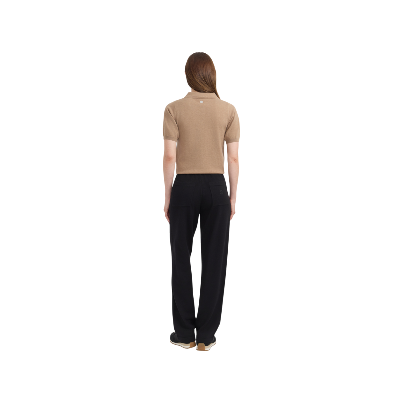Harcour - Schwarze Damen-Strickhose Chelsea