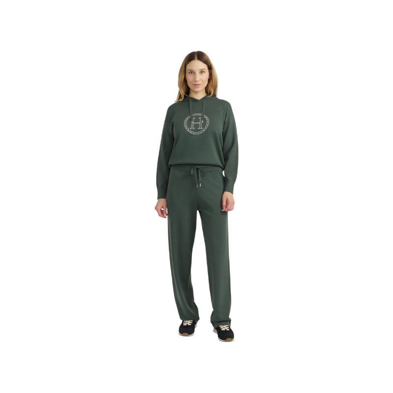 Harcour - Gebreide broek dames Chelsea klaver