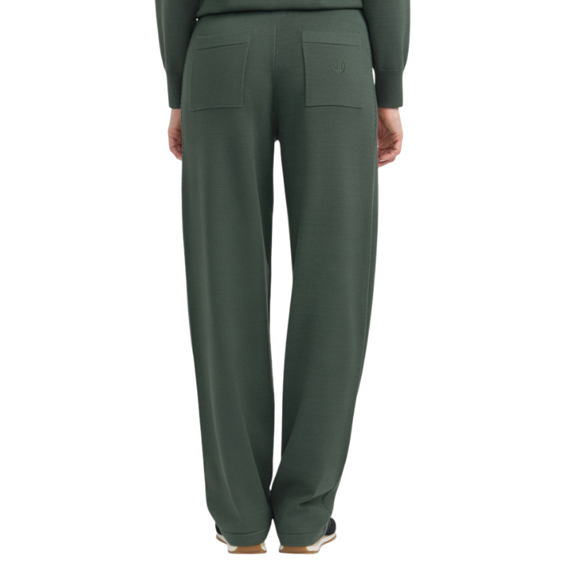 Harcour - Gebreide broek dames Chelsea klaver