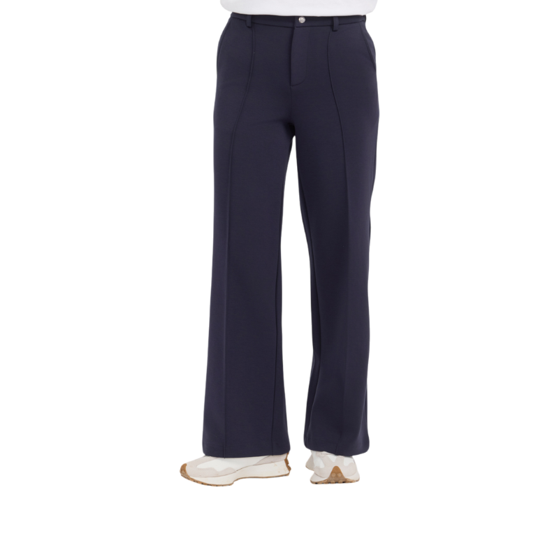 Harcour - Damen-Strickhose Cleophee marineblau