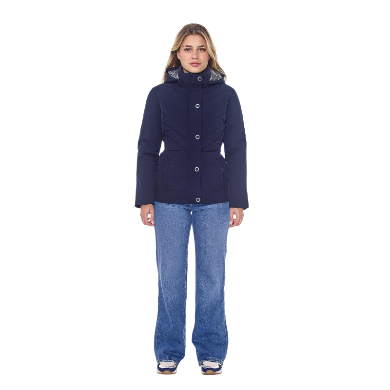 Harcour - Parka dames Jolina marine | - Ohlala