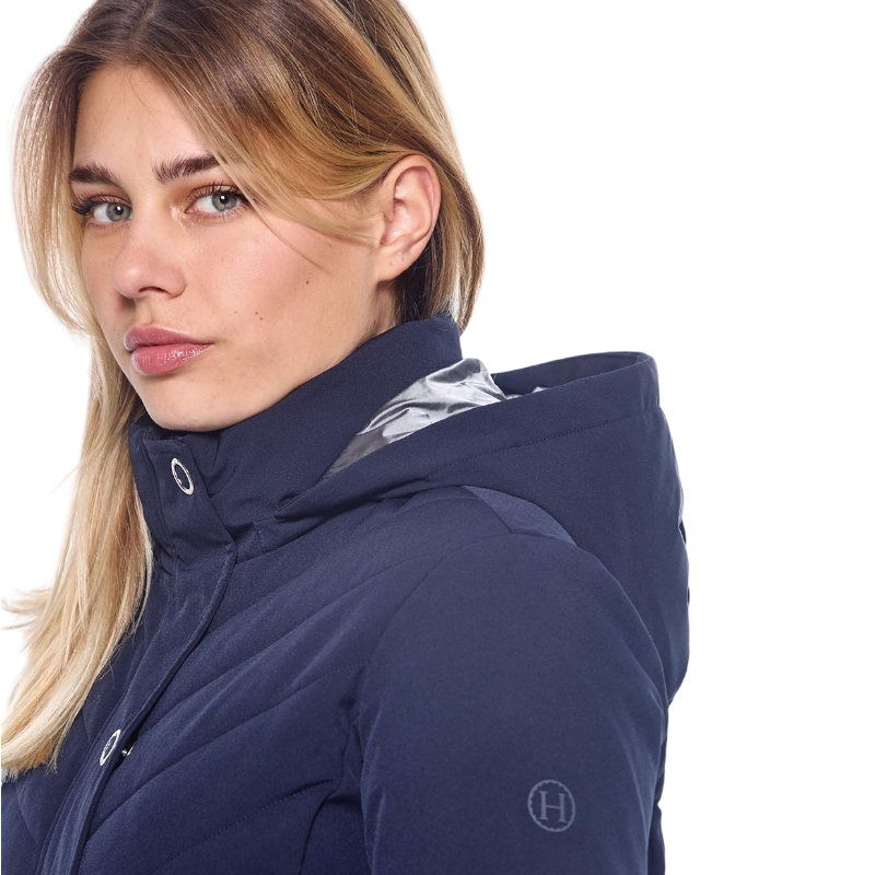 Harcour - Parka dames Jolina marine | - Ohlala