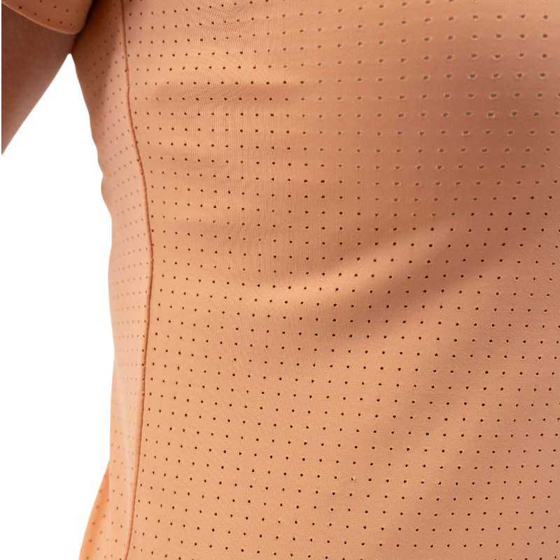 Harcour - Women's short-sleeve competition polo Paris apricot | - Ohlala