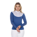 Harcour - Polo de competición manga larga mujer Pannie azul acero | - Ohlala