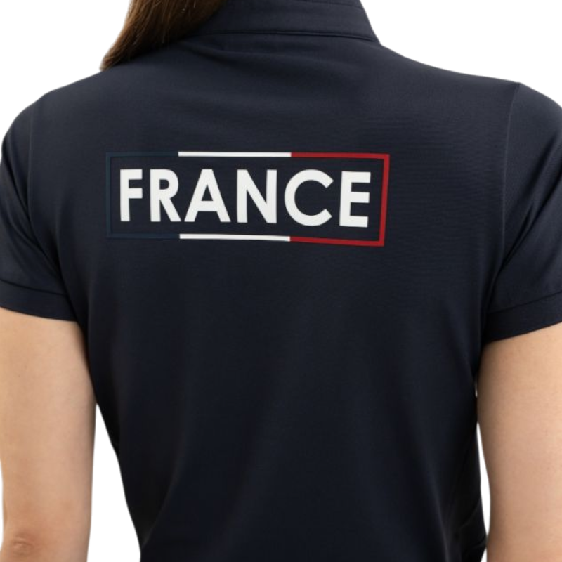 Harcour - Damen Kurzarm-Polo Fuega Marine