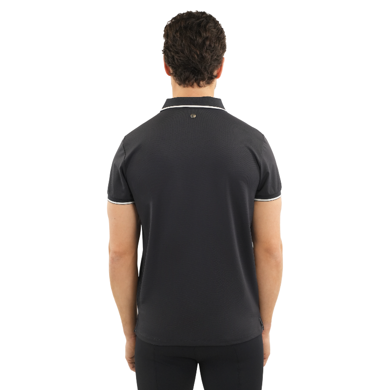 Harcour - Polo manches courtes homme Ben marine | - Ohlala