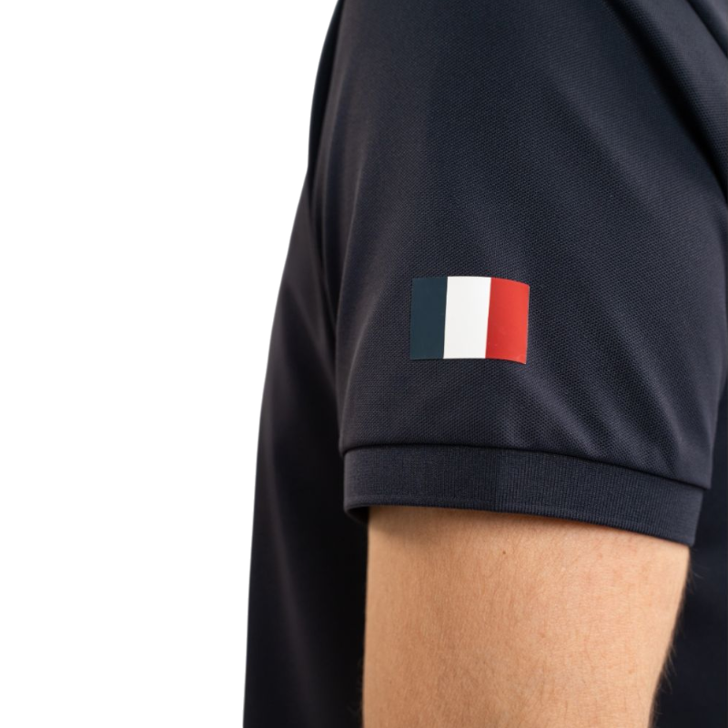 Harcour - Polo manica corta uomo Fuego blu navy